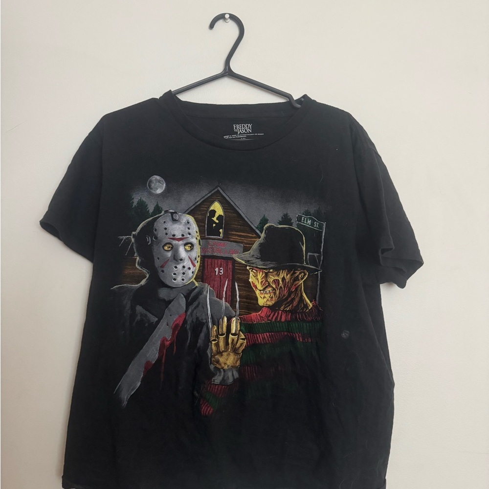 Horror Graphic Black T-Shirt